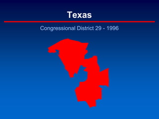 Texas
Congressional District 29 - 1996
 