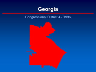 Georgia
Congressional District 4 - 1996
 