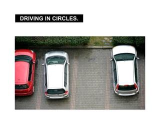 DRIVING IN CIRCLES.
 