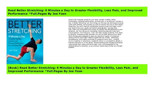 Download Better Stretching 9 Minutes A Day To Greater Flexibility L