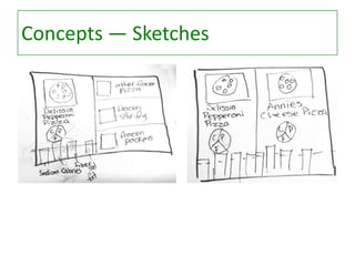 Concepts — Sketches

 