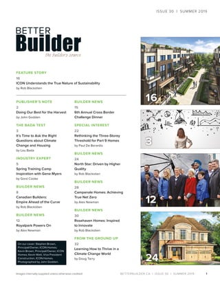 Better Builder Magazine, Issue 30 / Summer 2019 | PDF