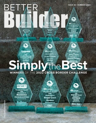 PUBLICATION
NUMBER
42408014 ISSUE 42 | SUMMER 2022
WINNERS OF THE 2022 CROSS BORDER CHALLENGE
 