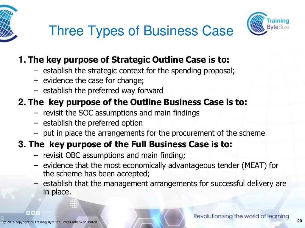 Better business cases overview presentation 5 Case Model