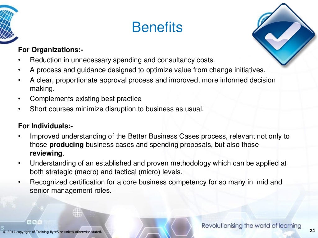 Better business cases overview presentation 5 Case Model