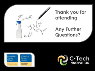 Thank you for
attending

Any Further
Questions?
 