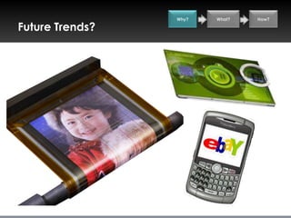 Why?   What?   How?

Future Trends?
 