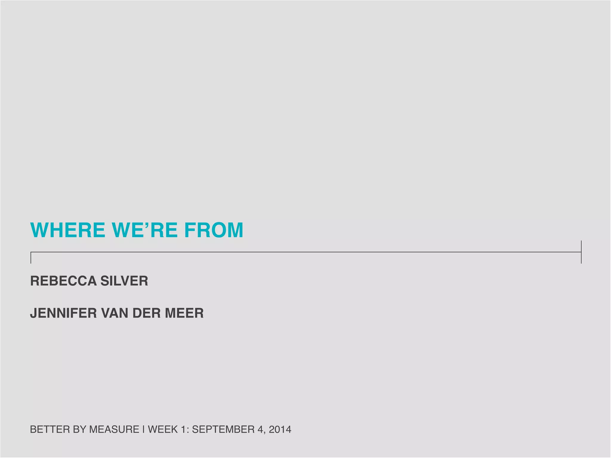 REBECCA SILVER: I AM A MICHIGANDER 
LANSING WAS THE HOME OF OLDSMOBILE FROM 1897 - 1998. 
1970 to 2010 POPULATION: 131,500 to 114,000 = 13% decrease 
1970 to 2010 MANUFACTURING JOBS: 32,100 to 18,400 = 43% decrease 
THIS PROBLEM IS SYSTEMIC. MICHIGAN IS THE ONLY STATE WITH A 
DECREASING POPULATION. 
BETTER BY MEASURE | WEEK 1: SEPTEMBER 4, 2014 
10 10 
 