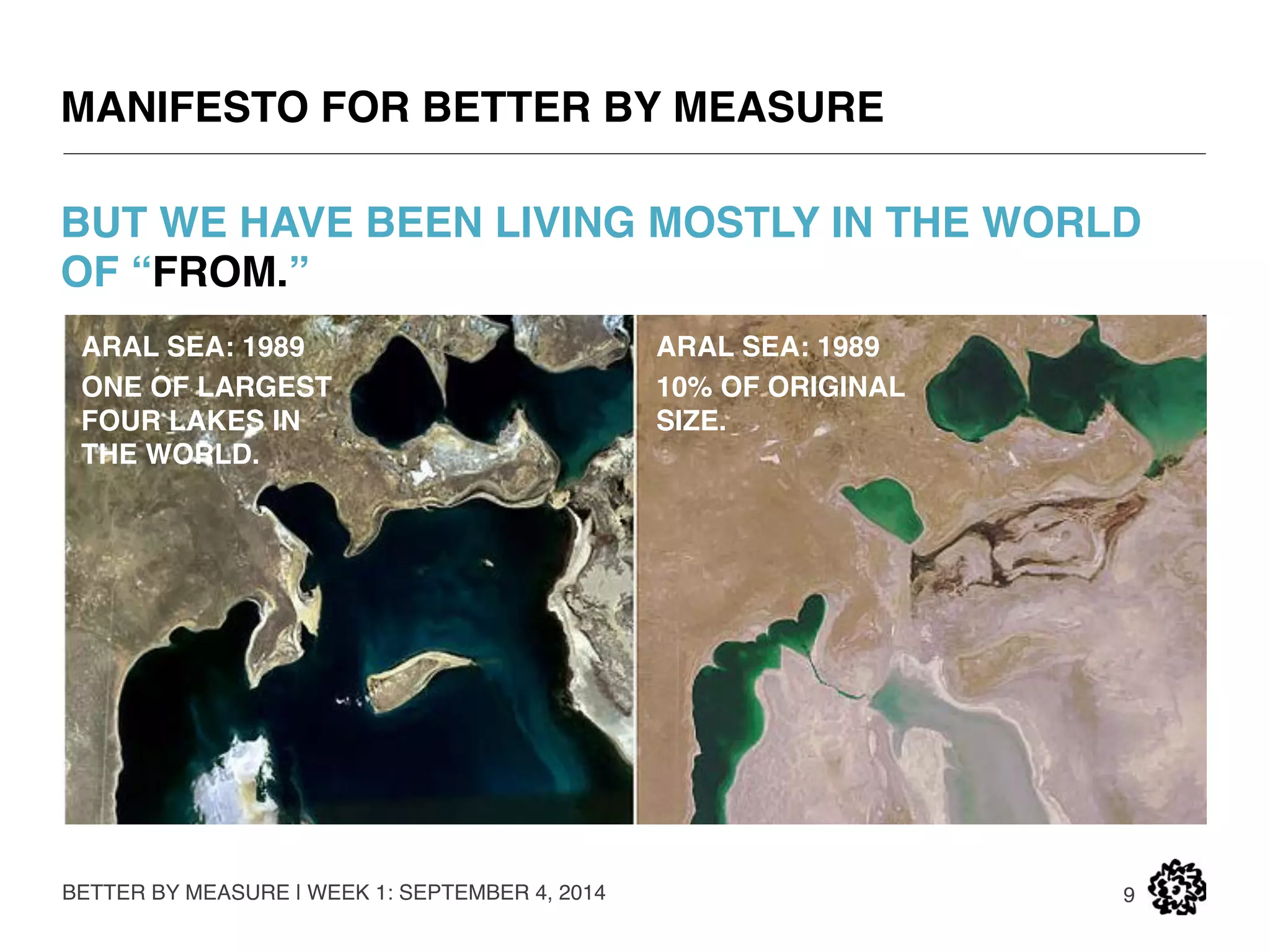 WHERE WE’RE FROM 
REBECCA SILVER 
JENNIFER VAN DER MEER 
BETTER BY MEASURE | WEEK 1: SEPTEMBER 4, 2014 
 
