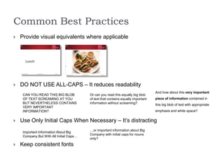 Better Documentation