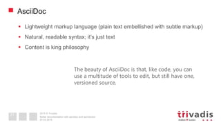 Better documentation with asciidoc and asciidoctor | PPTX