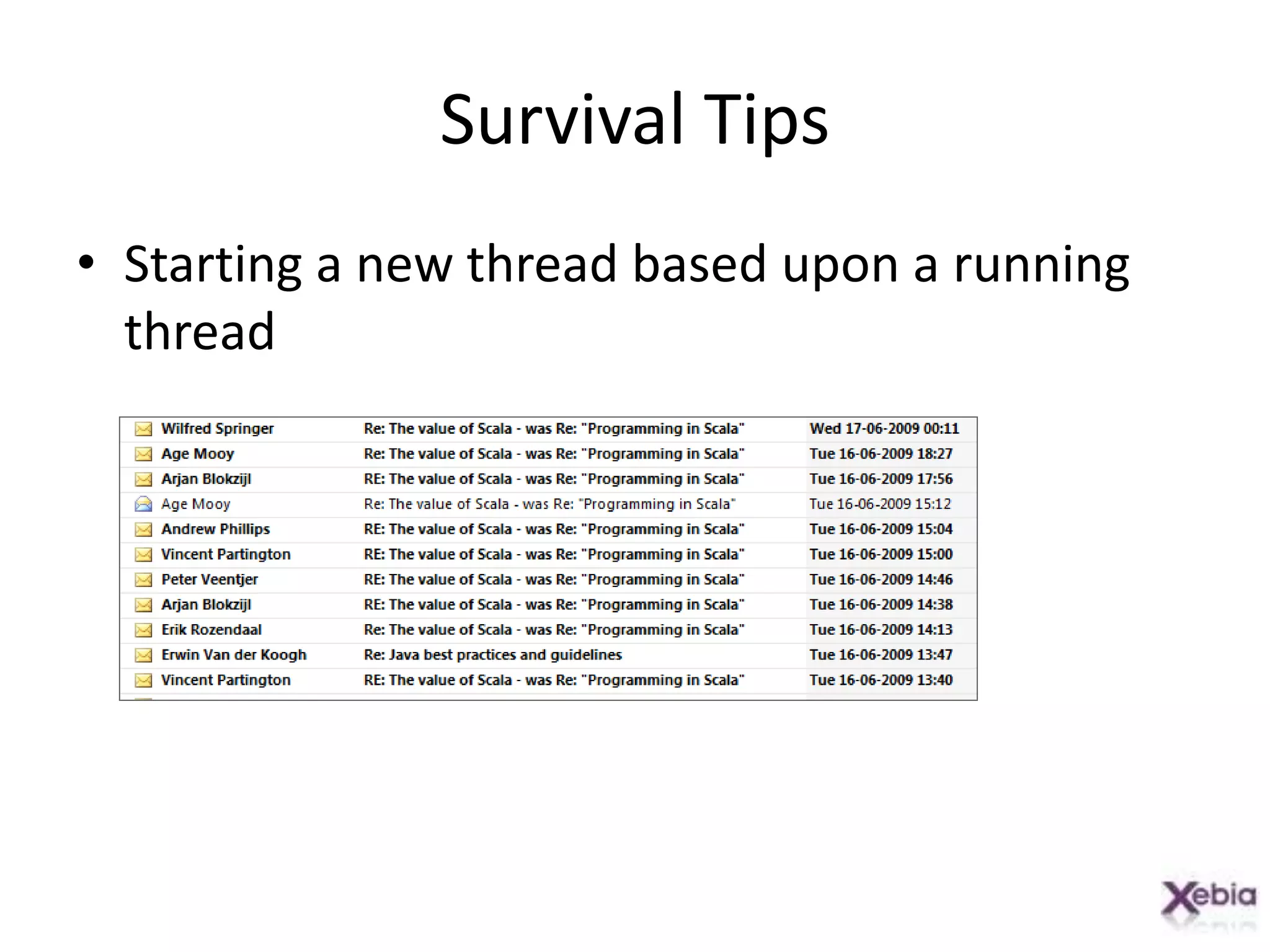 Survival TipsSubject Line:Make a sensible subject lineNo full stop is need in the subject lineSubject Line <eom> convention