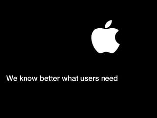 Everything is possible in User Experience
 