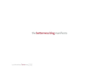the beerness blog manifesto




Luca Destefanis |
 