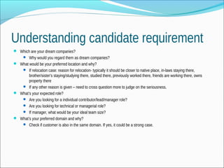 Understanding Candidates for better recruitment | PDF | Resume Writing ...