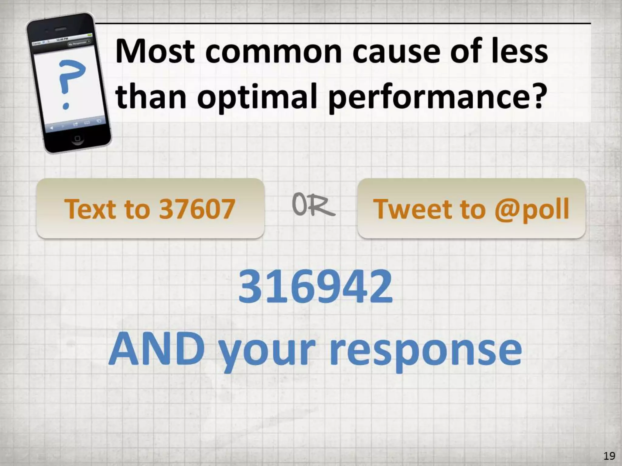 Getting BETTER Results by Doing LESS Training