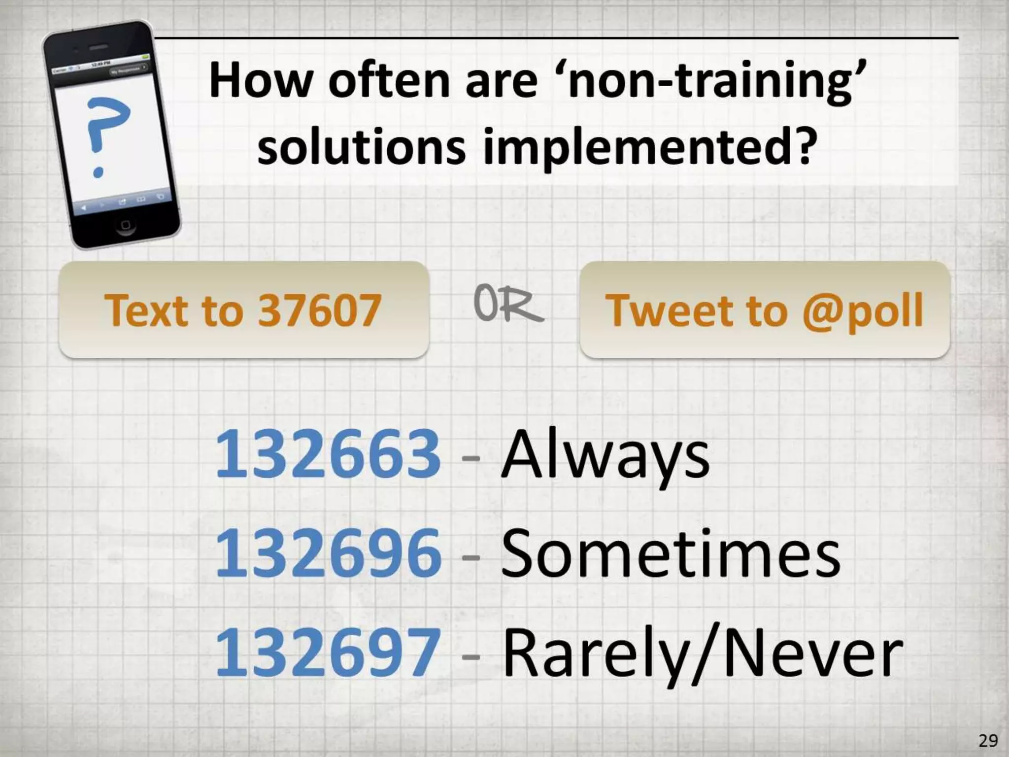 Getting BETTER Results by Doing LESS Training