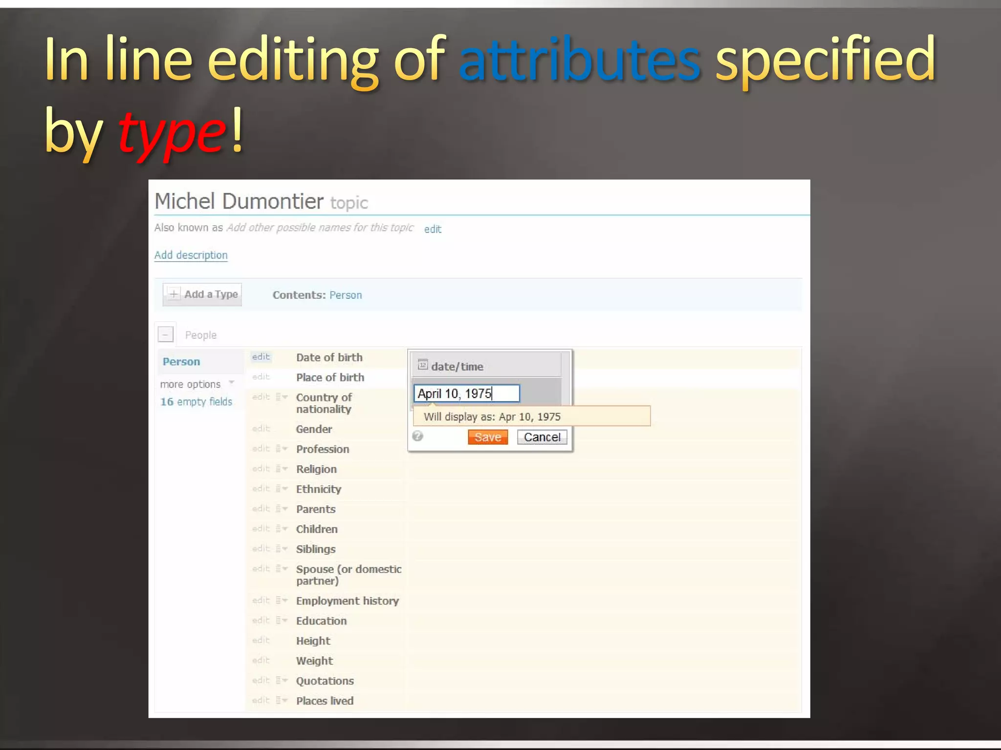 Better Search With Structured Knowledge
