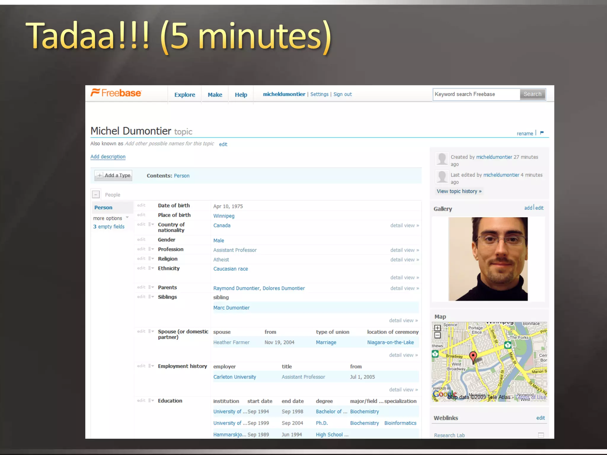 Better Search With Structured Knowledge