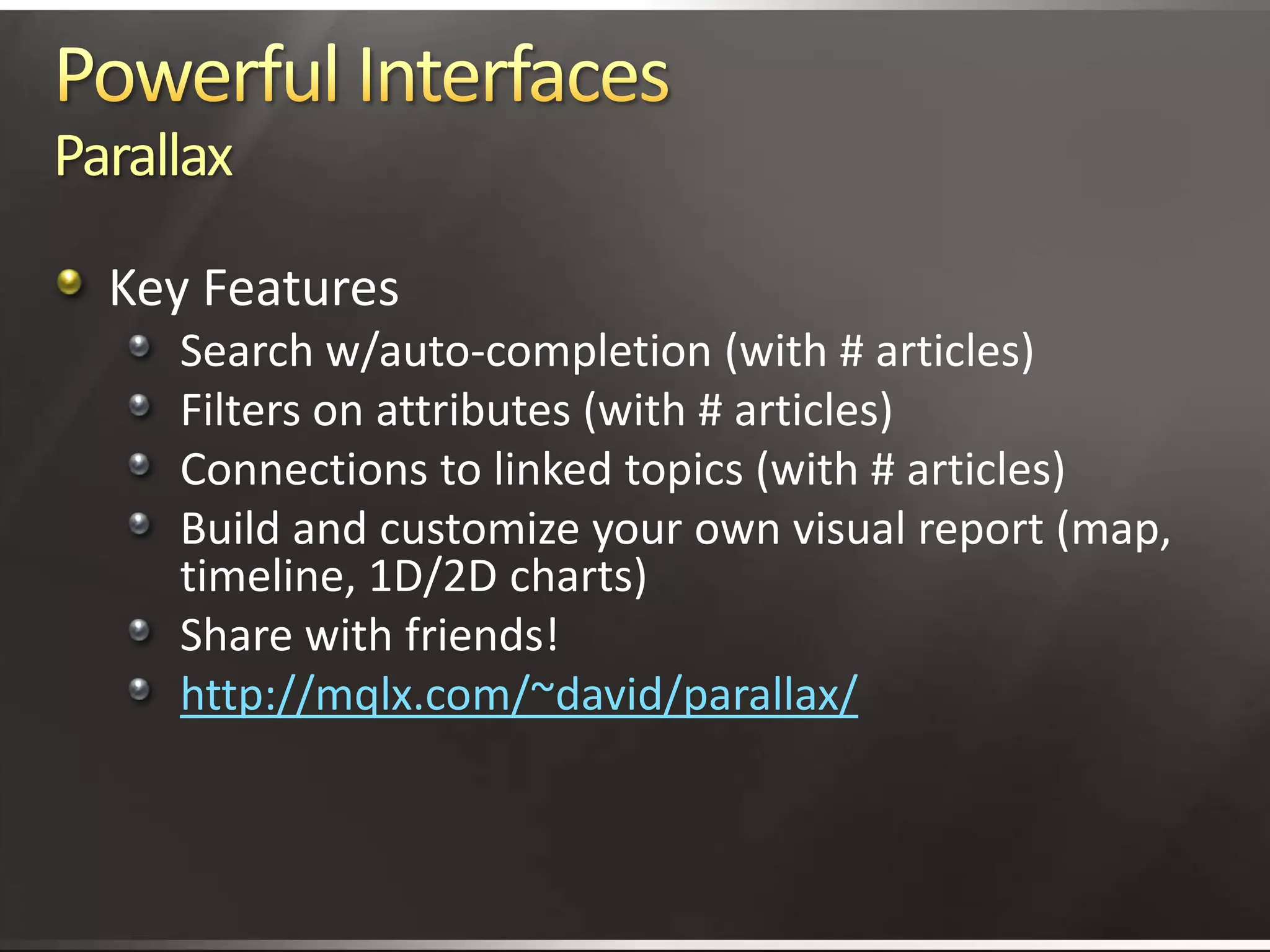Better Search With Structured Knowledge