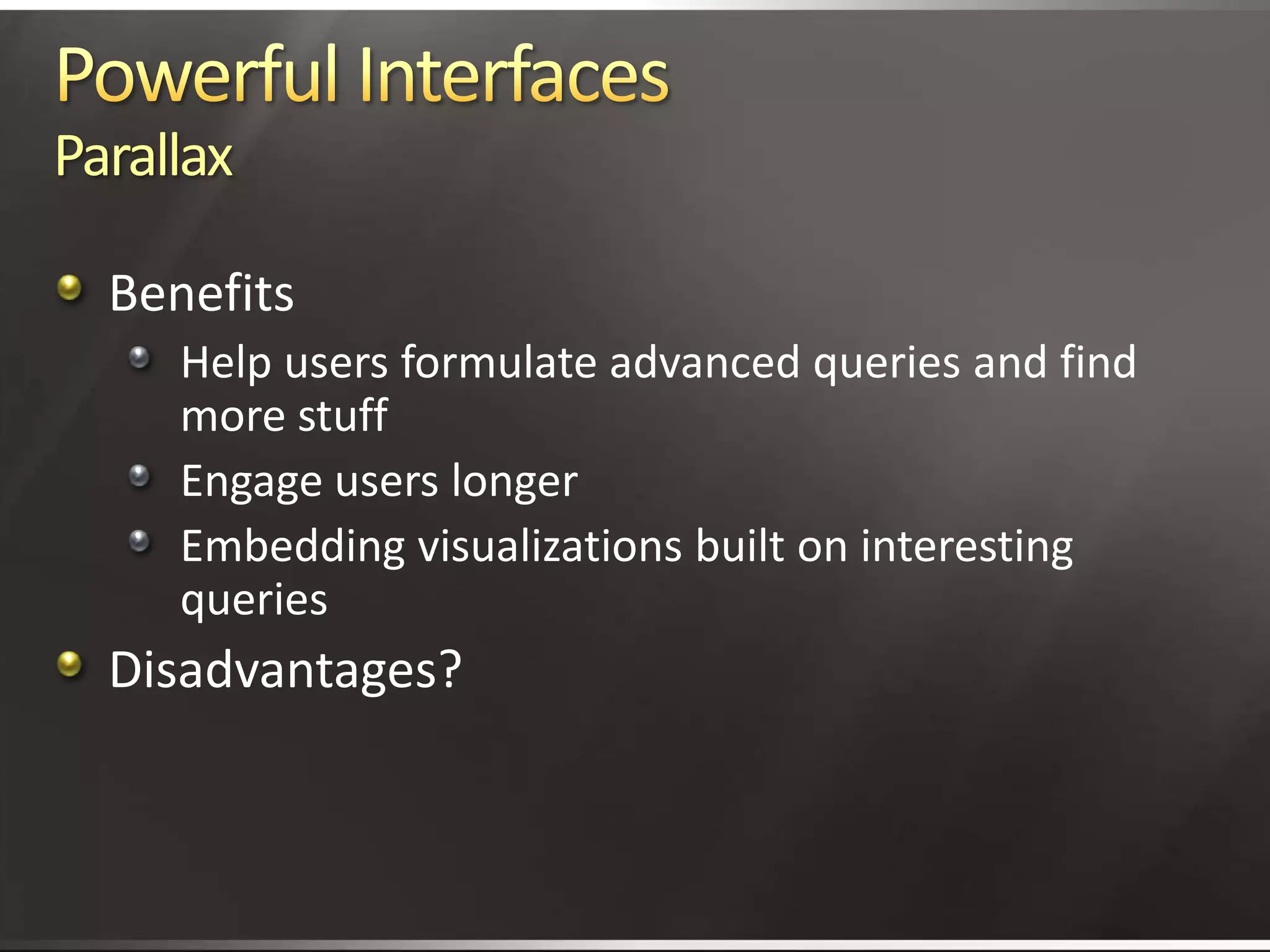 Better Search With Structured Knowledge