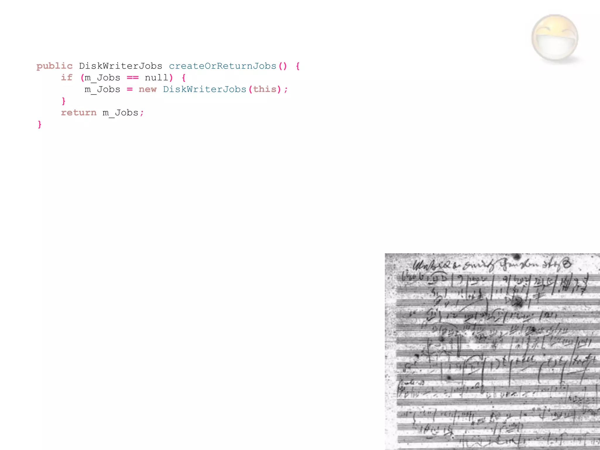 public DiskWriterJobs createOrReturnJobs() {
    if (m_Jobs == null) {
        m_Jobs = new DiskWriterJobs(this);
    }
    return m_Jobs;
}
 