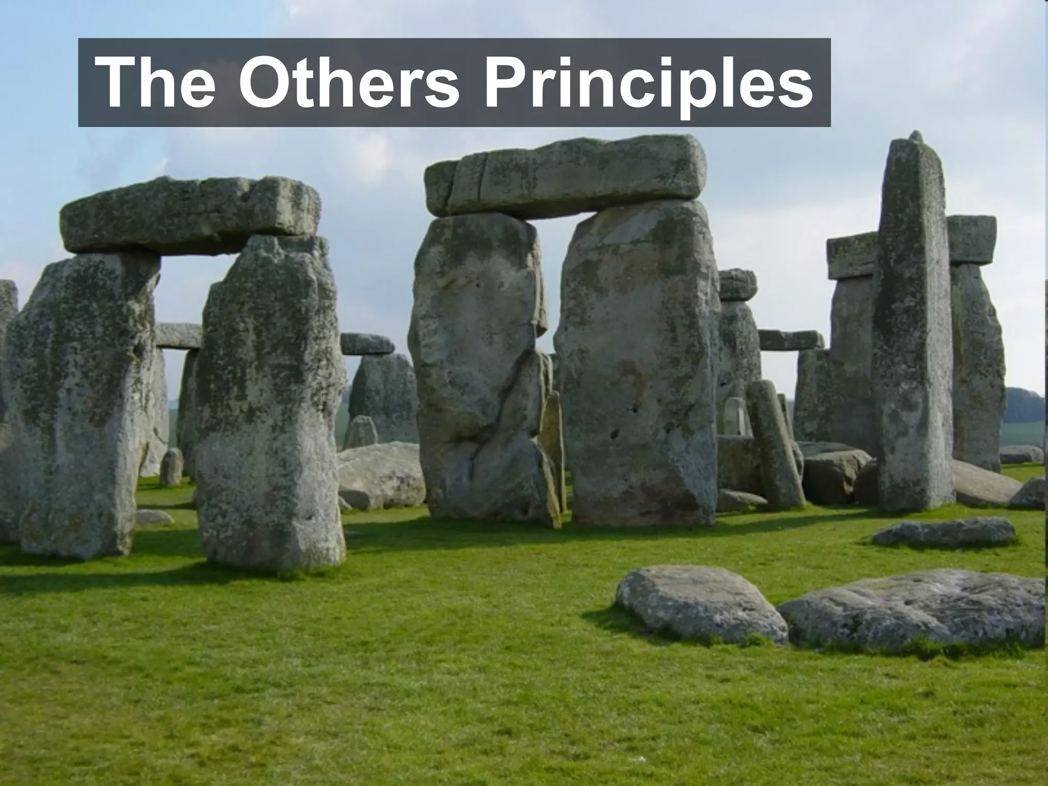 The Others Principles
 