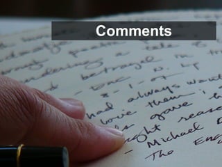 Comments
 
