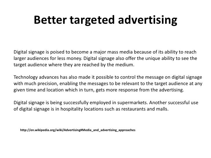 Better Targeted Advertising Real World Examples