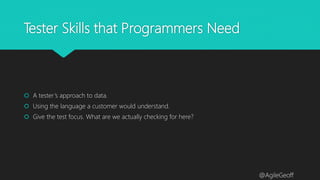 Helping Programmers Write Better Tests | PPT