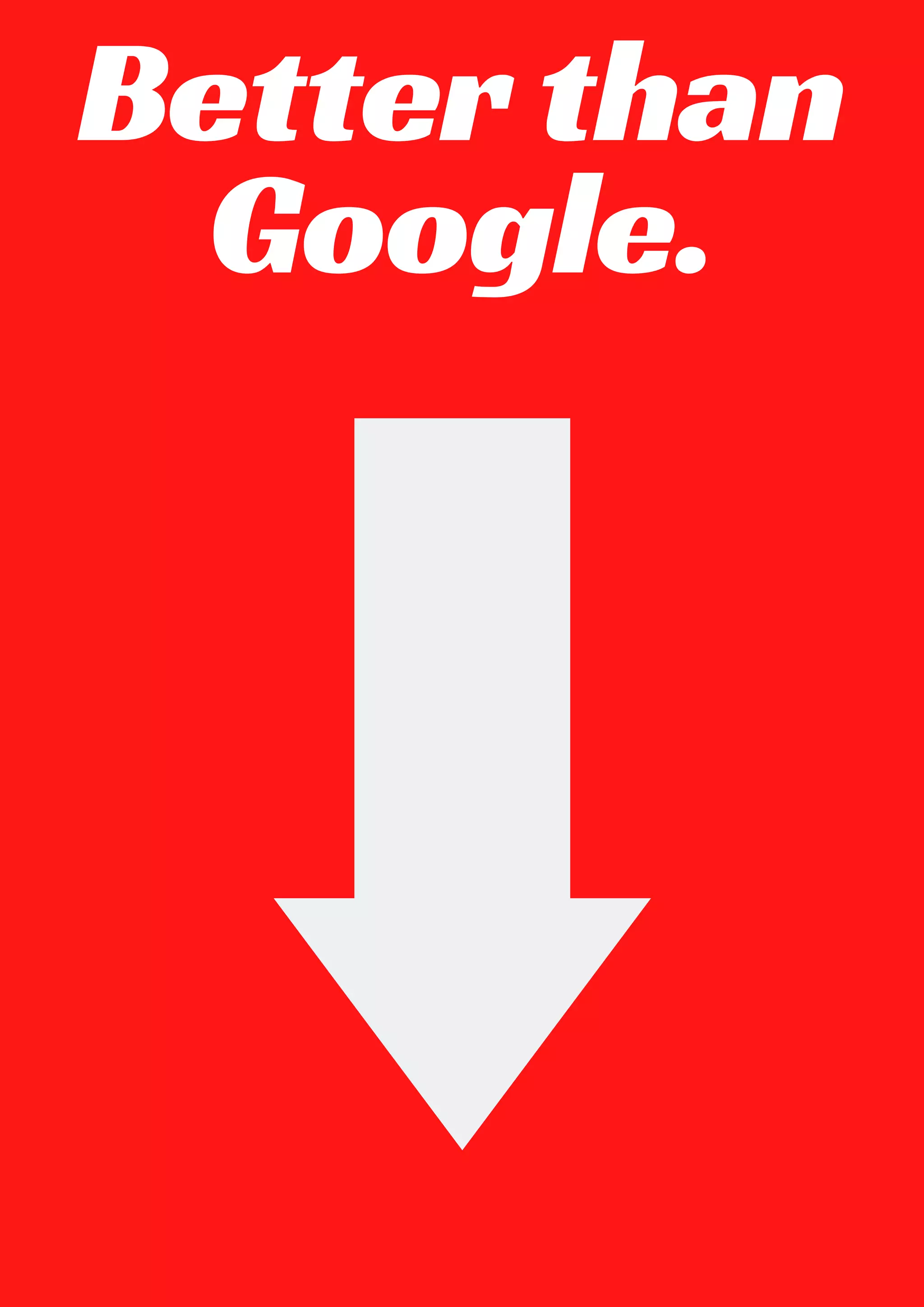 Better than google. | PDF