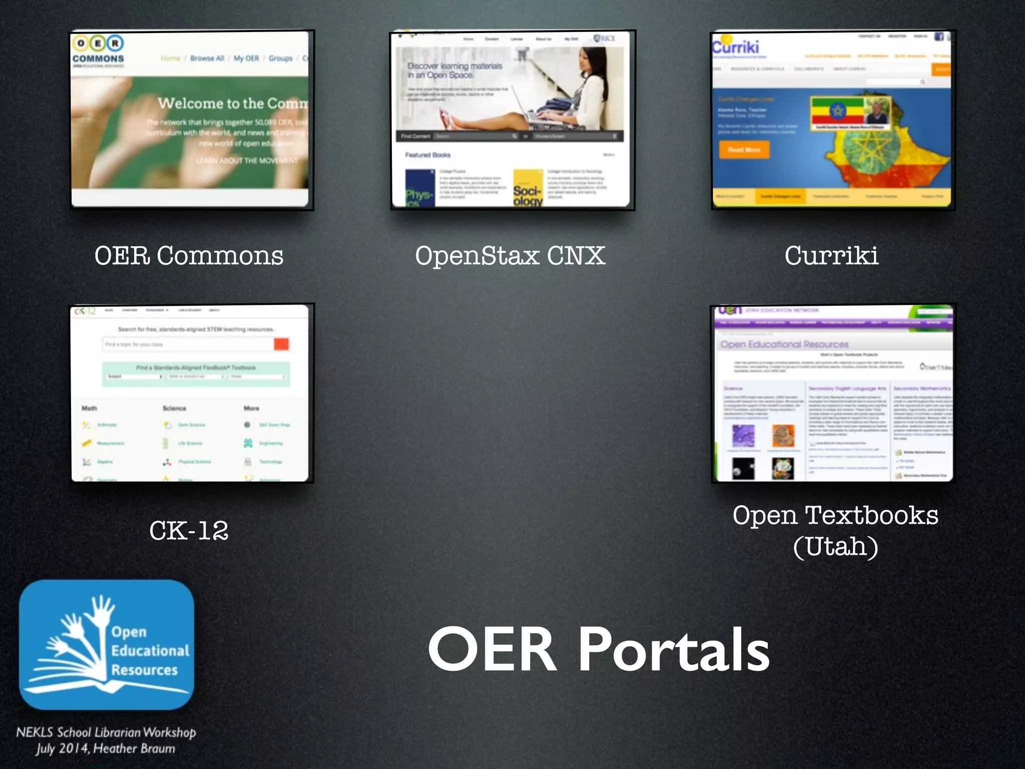 OER Portals
 
