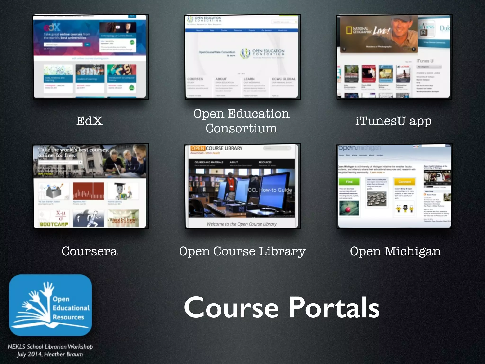 Course Portals
 