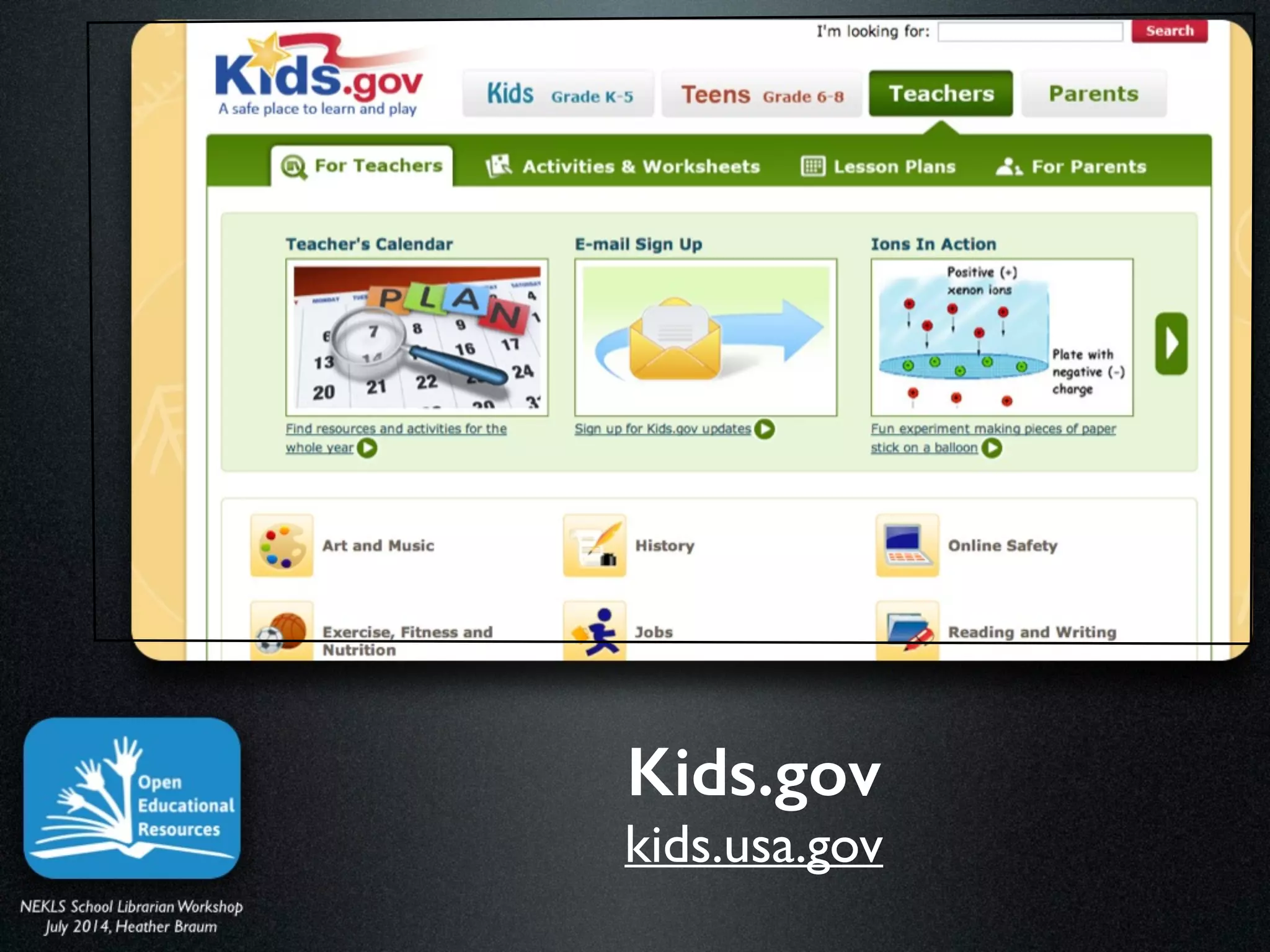 Kids.gov
kids.usa.gov
 