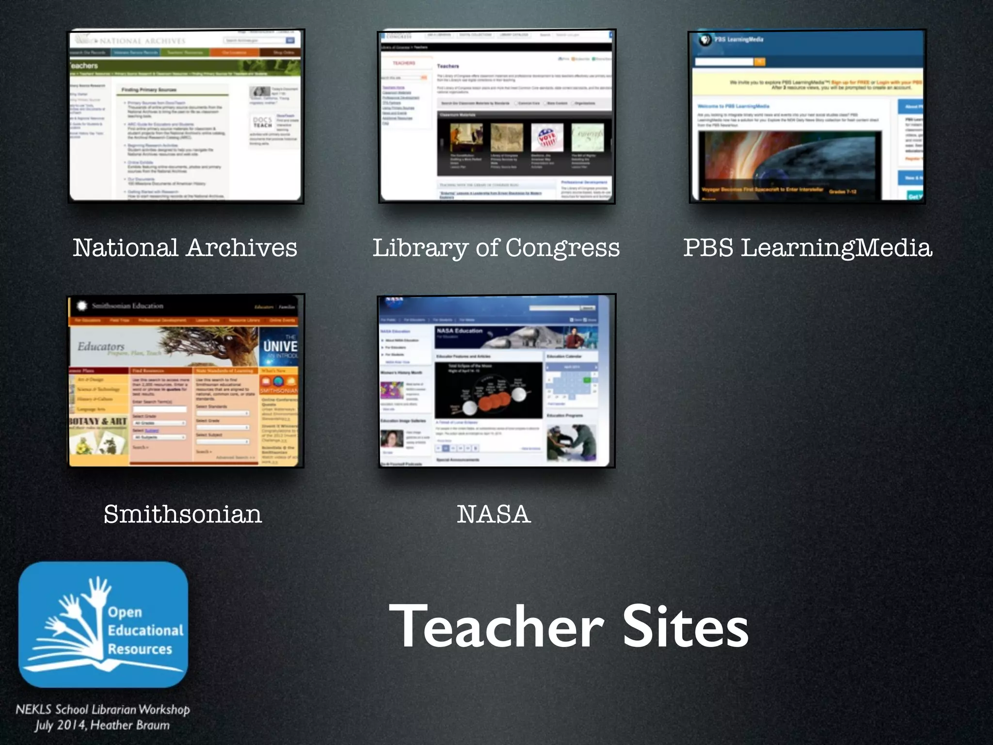 Teacher Sites
 