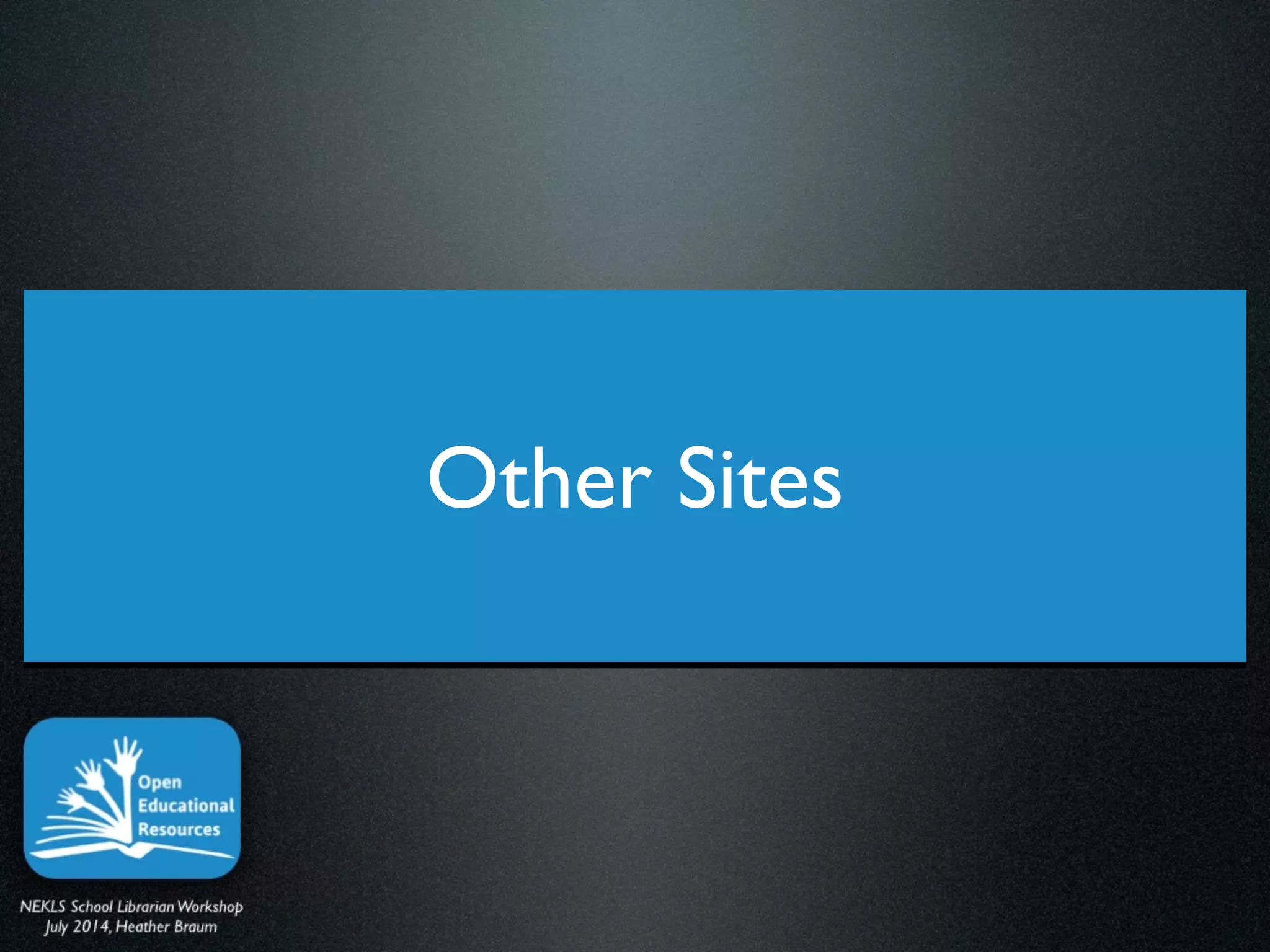 Other Sites
 