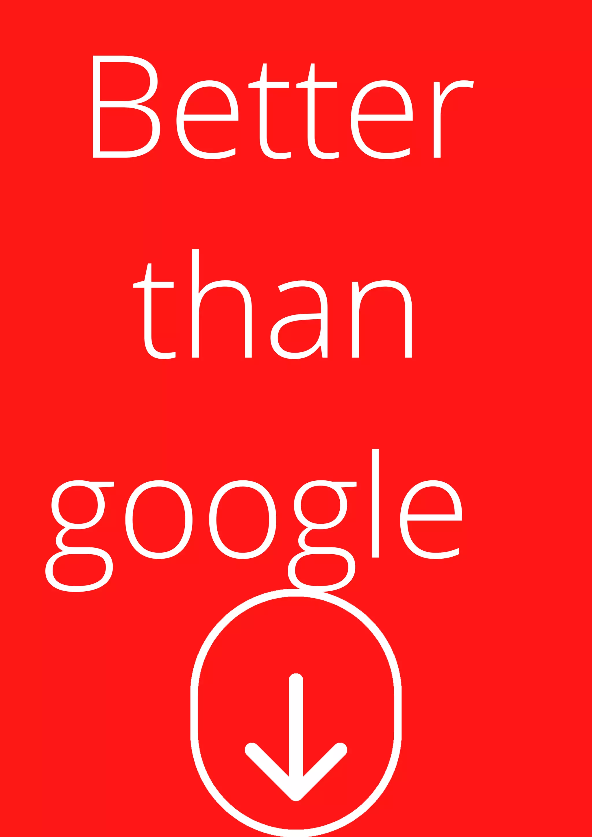 Better than google (1) | PDF