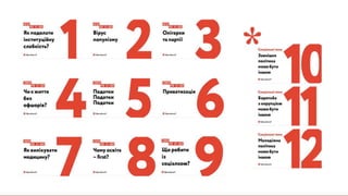 Україна може бути іншою: Презентація Навігації