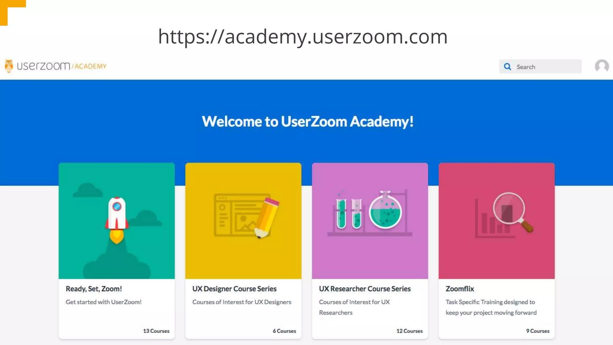 https://academy.userzoom.com
 