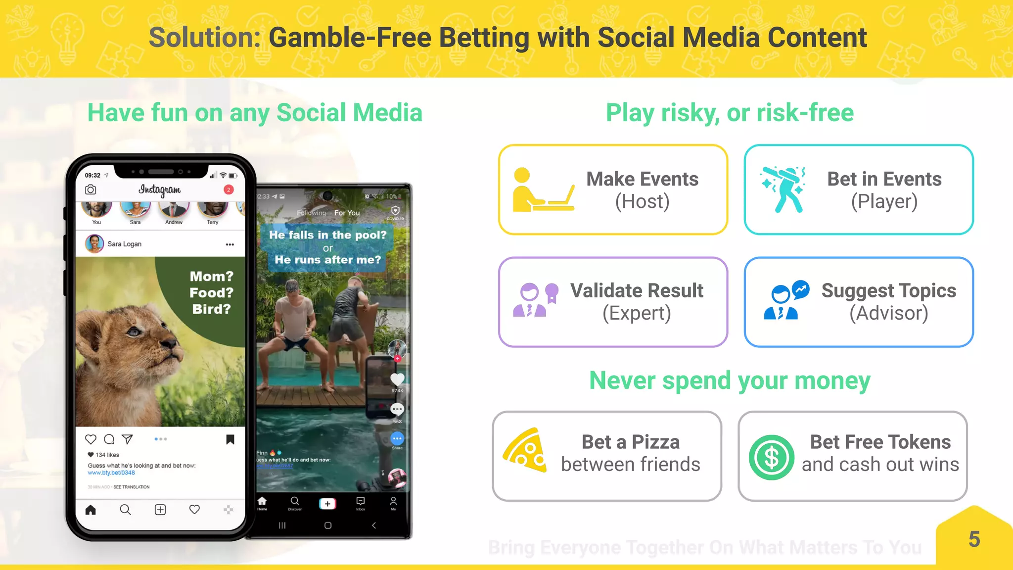 Blockchain Startup Pitch Deck | PDF