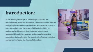 Betting Big on Data Annotation Companies Building The Future of AI ...
