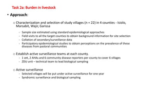 Co-infection with Rift Valley fever virus, Brucella spp. and Coxiella burnetii in humans and animals in Kenya: Disease burden and ecological factors