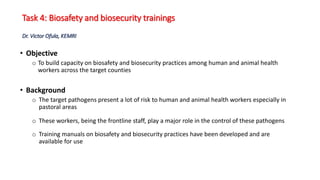 Co-infection with Rift Valley fever virus, Brucella spp. and Coxiella burnetii in humans and animals in Kenya: Disease burden and ecological factors