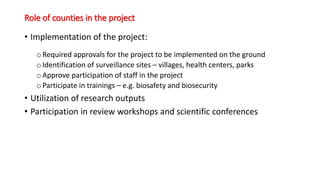 Co-infection with Rift Valley fever virus, Brucella spp. and Coxiella burnetii in humans and animals in Kenya: Disease burden and ecological factors