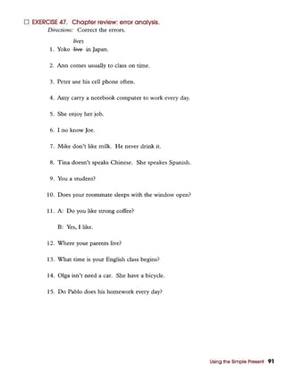 Basic English Grammar (3rd edition)