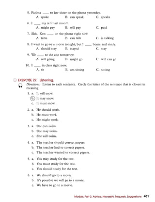 Basic English Grammar (3rd edition)