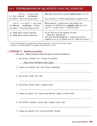 Basic English Grammar (3rd edition)