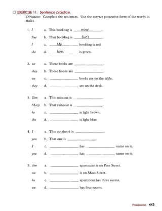Basic English Grammar (3rd edition)