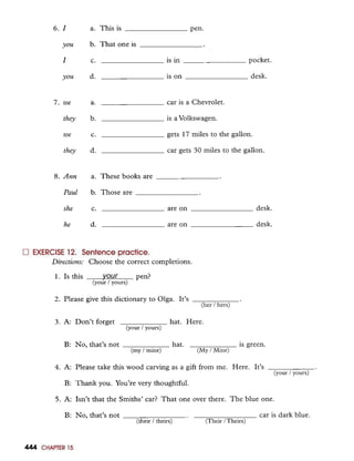 Basic English Grammar (3rd edition)