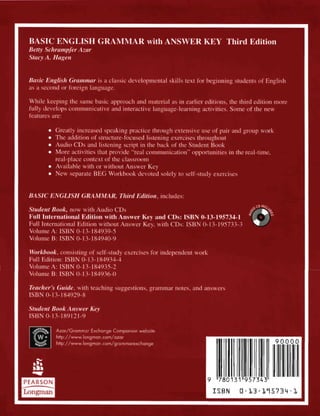 Basic English Grammar (3rd edition)